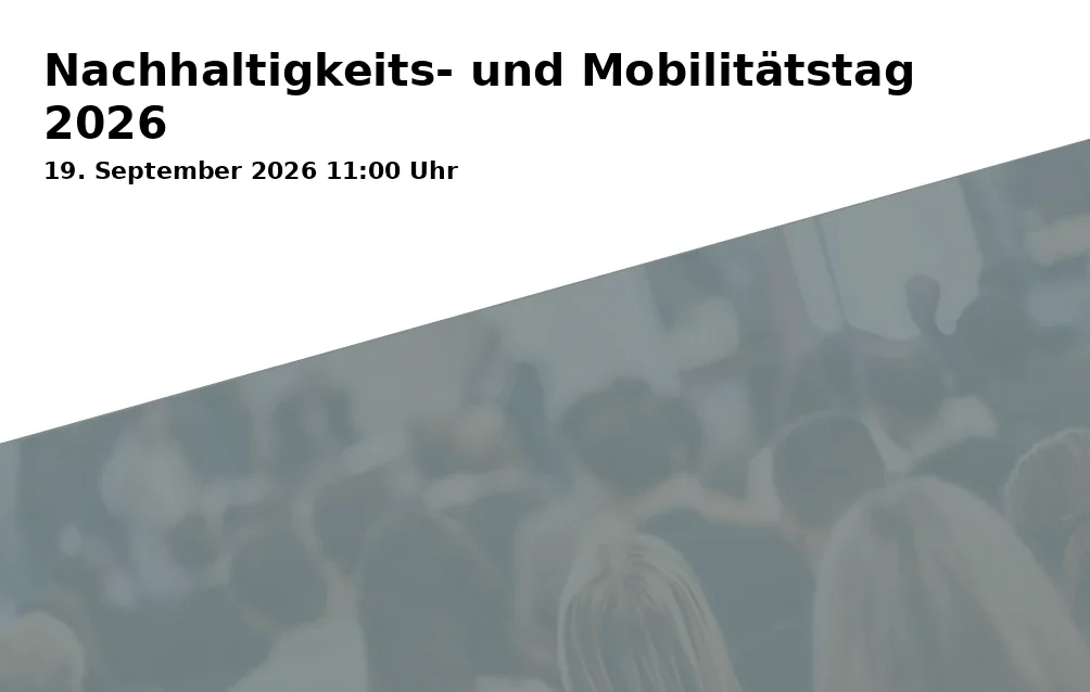 Event: Nachhaltigkeits- und Mobilitätstag 2026