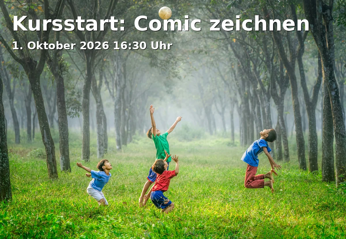 Event: Kursstart: Comic zeichnen