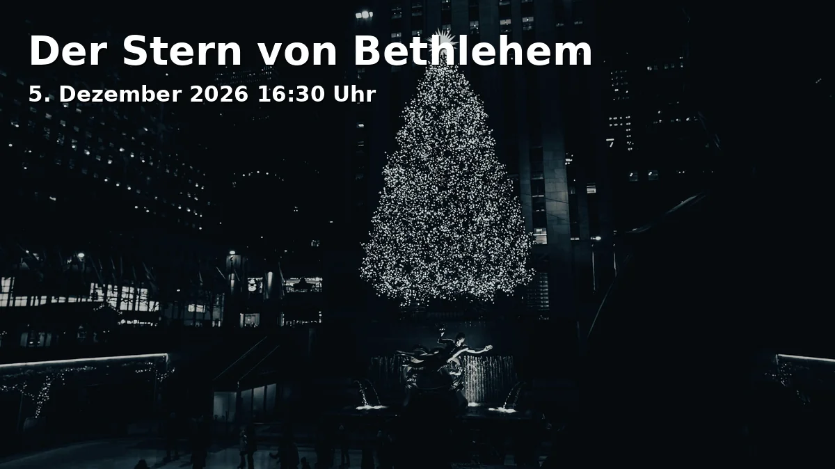 Event: Der Stern von Bethlehem