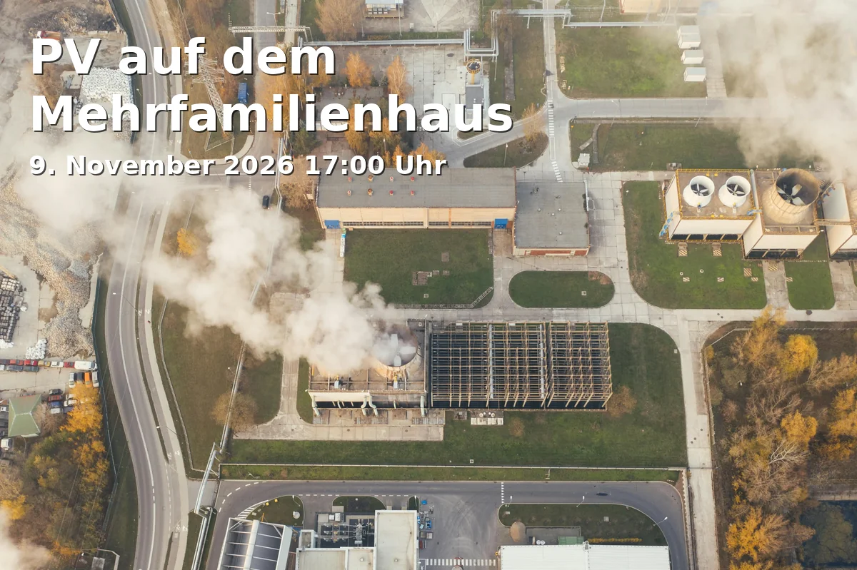 Event: PV auf dem Mehrfamilienhaus