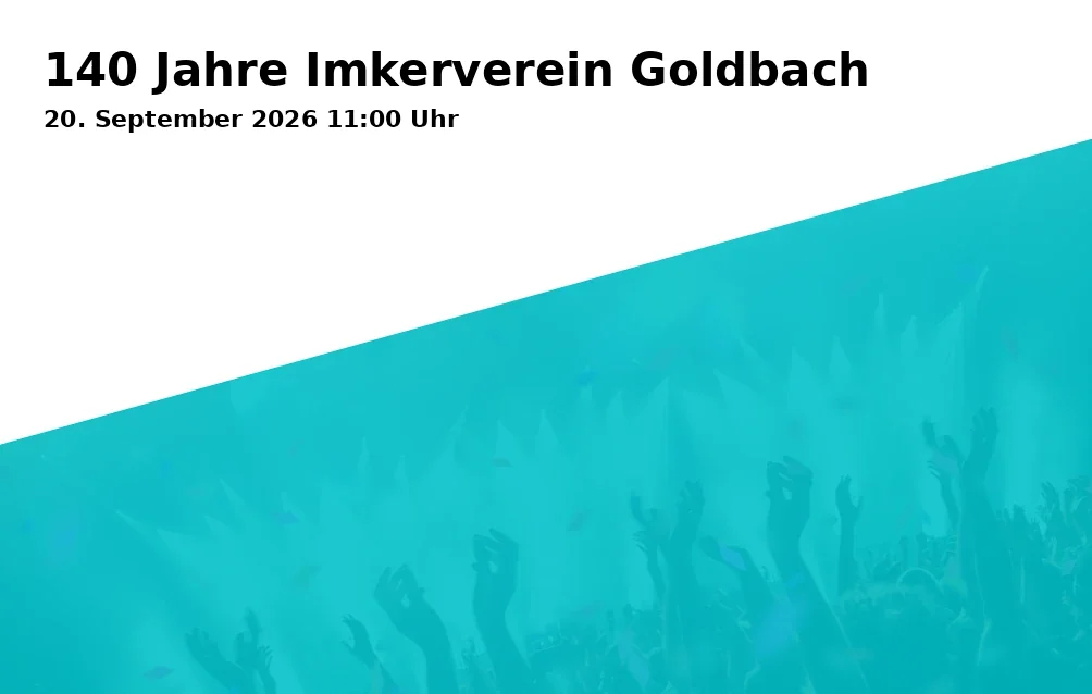 140 Jahre Imkerverein Goldbach