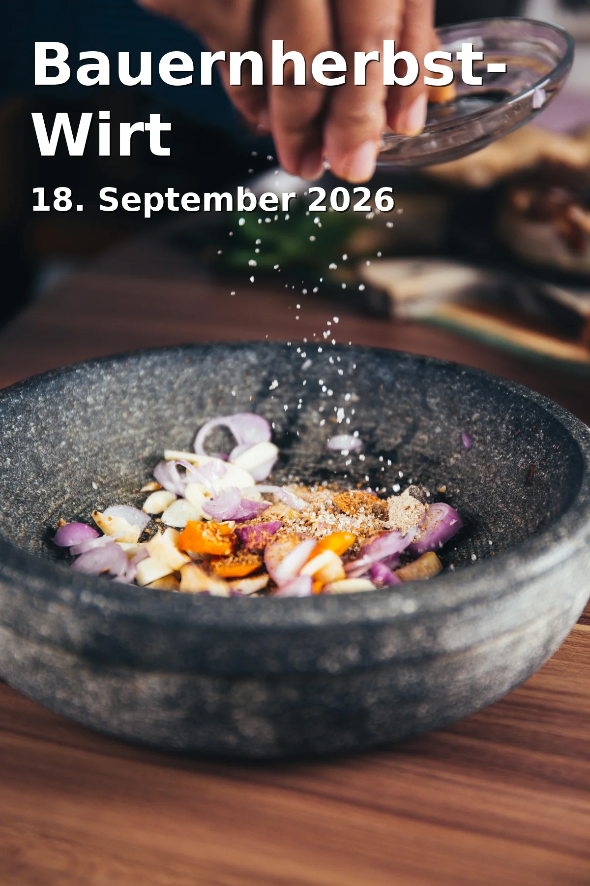 Event: Bauernherbst-Wirt in Hotel Landgasthof zum Schildhauer, Chiemseestraße 3, 83128 Halfing on 18. September 2026