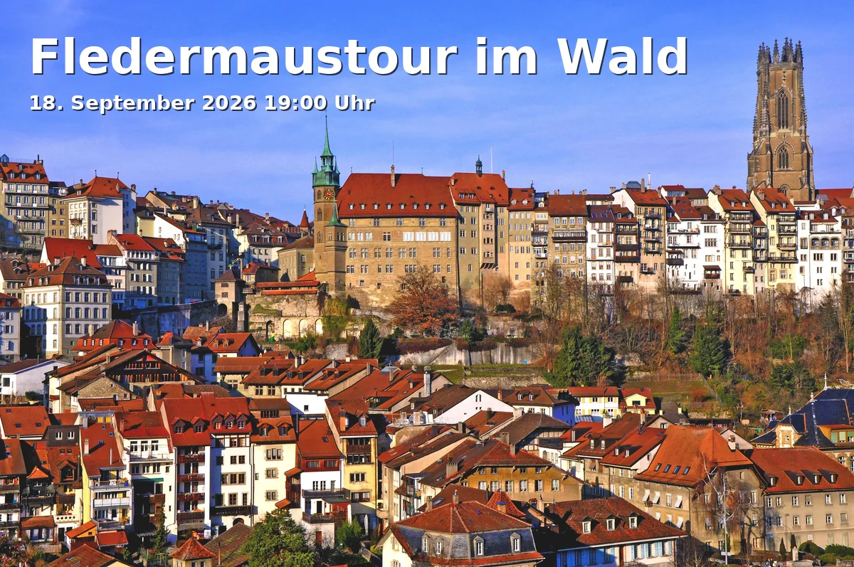 Event: Fledermaustour im Wald in WaldHaus Freiburg, Wonnhaldestraße 6, 79100 Freiburg im Breisgau on 18. September 2026