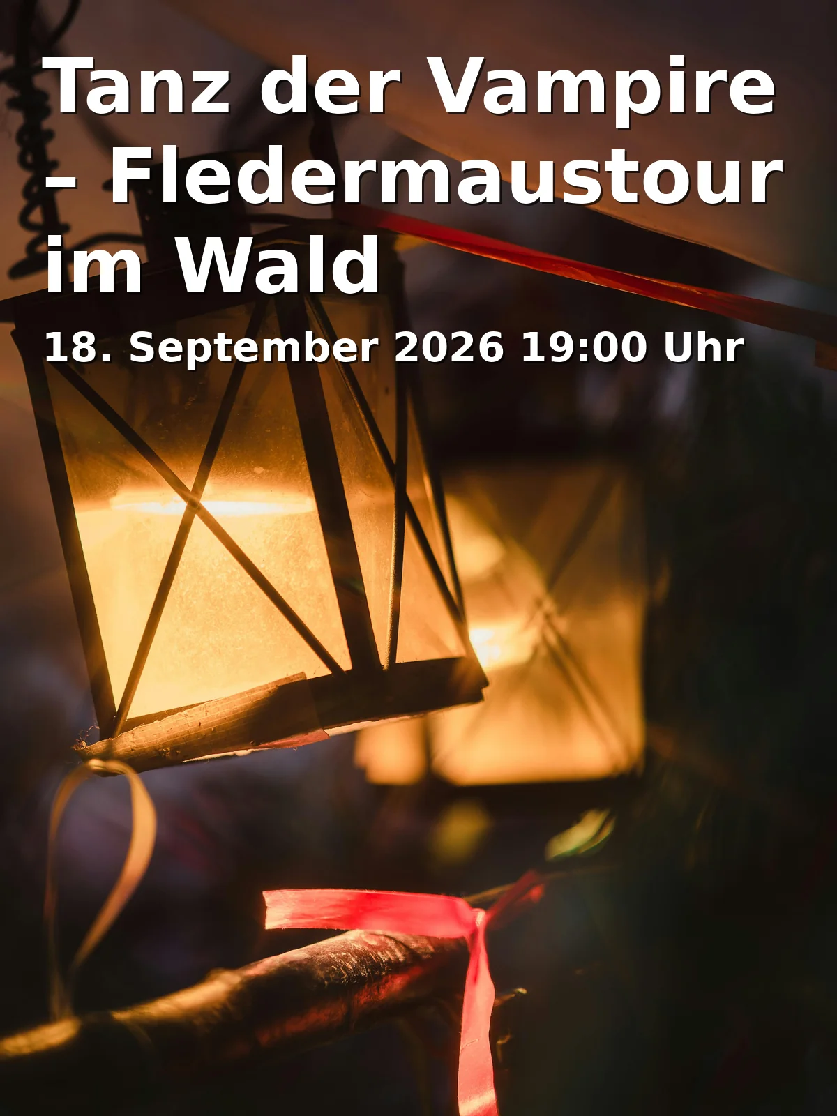 Event: Tanz der Vampire – Fledermaustour im Wald in WaldHaus Freiburg, Wonnhaldestraße 6, 79100 Freiburg im Breisgau on 18. September 2026