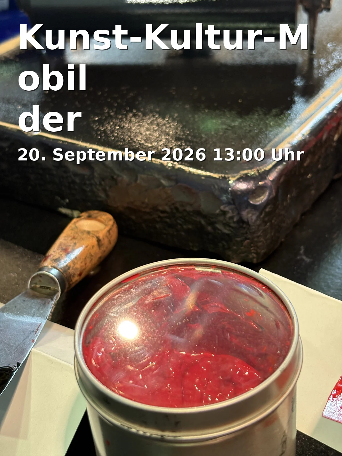 Event: Kunst-Kultur-Mobil der Kunstschule Gelsenkirchen in Quartiersladen Schalke, Liboriusstraße 63a, Gelsenkirchen on 20. September 2026