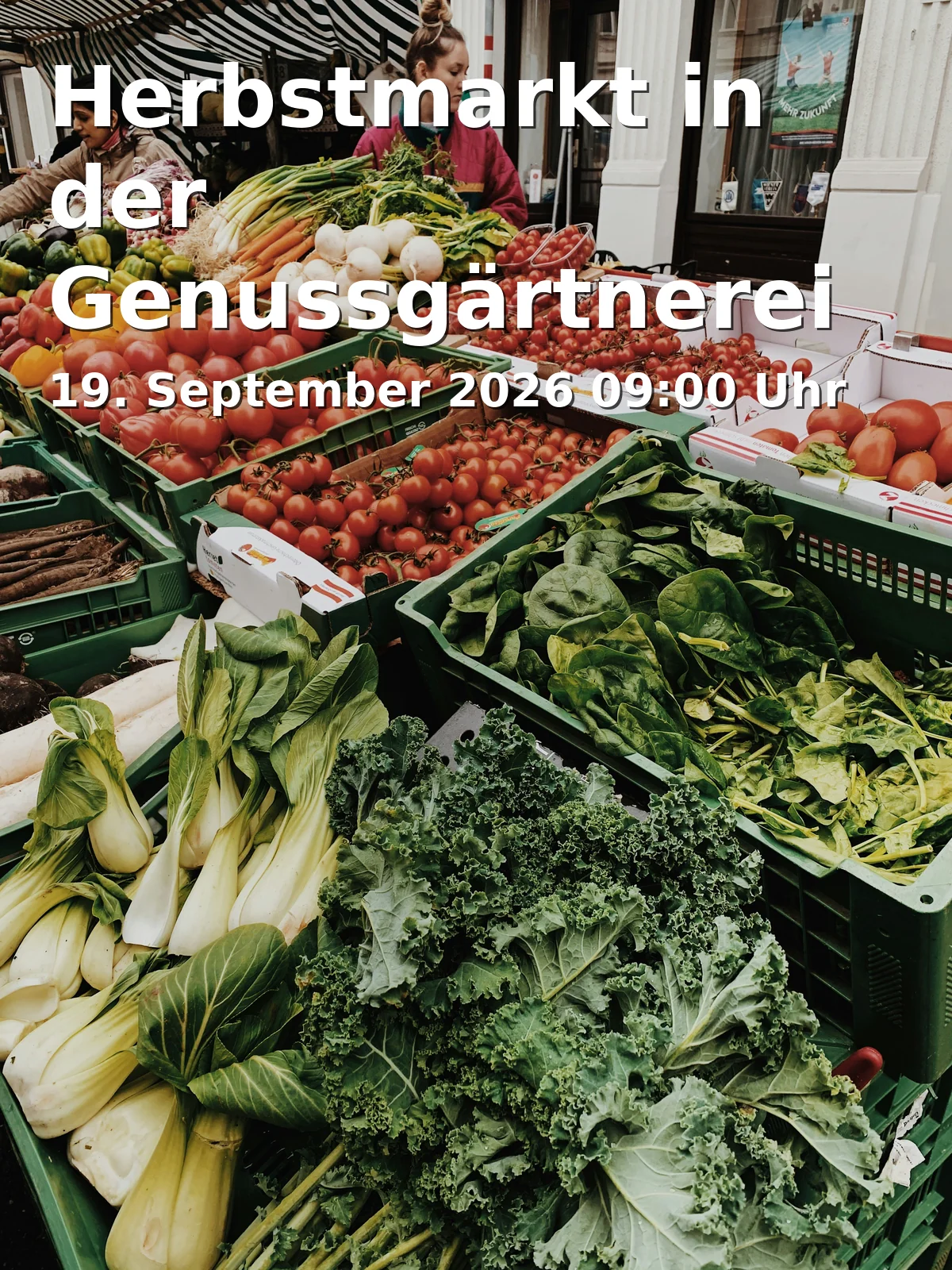 Herbstmarkt in der Genussgärtnerei