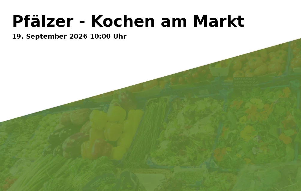 Pfälzer - Kochen am Markt