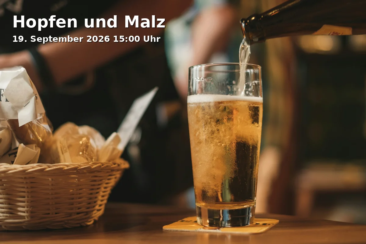 Event: Hopfen und Malz in Marktfrauenbrunnen am Ludwigsplatz, Rosenheim on 19. September 2026