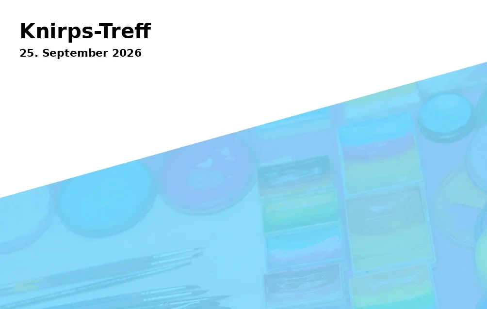 Event: Knirps-Treff in Städt. Tageseinrichtung für Kinder und Familienzentrum Leithestraße 48, Leithestraße 48, Gelsenkirchen on 25. September 2026