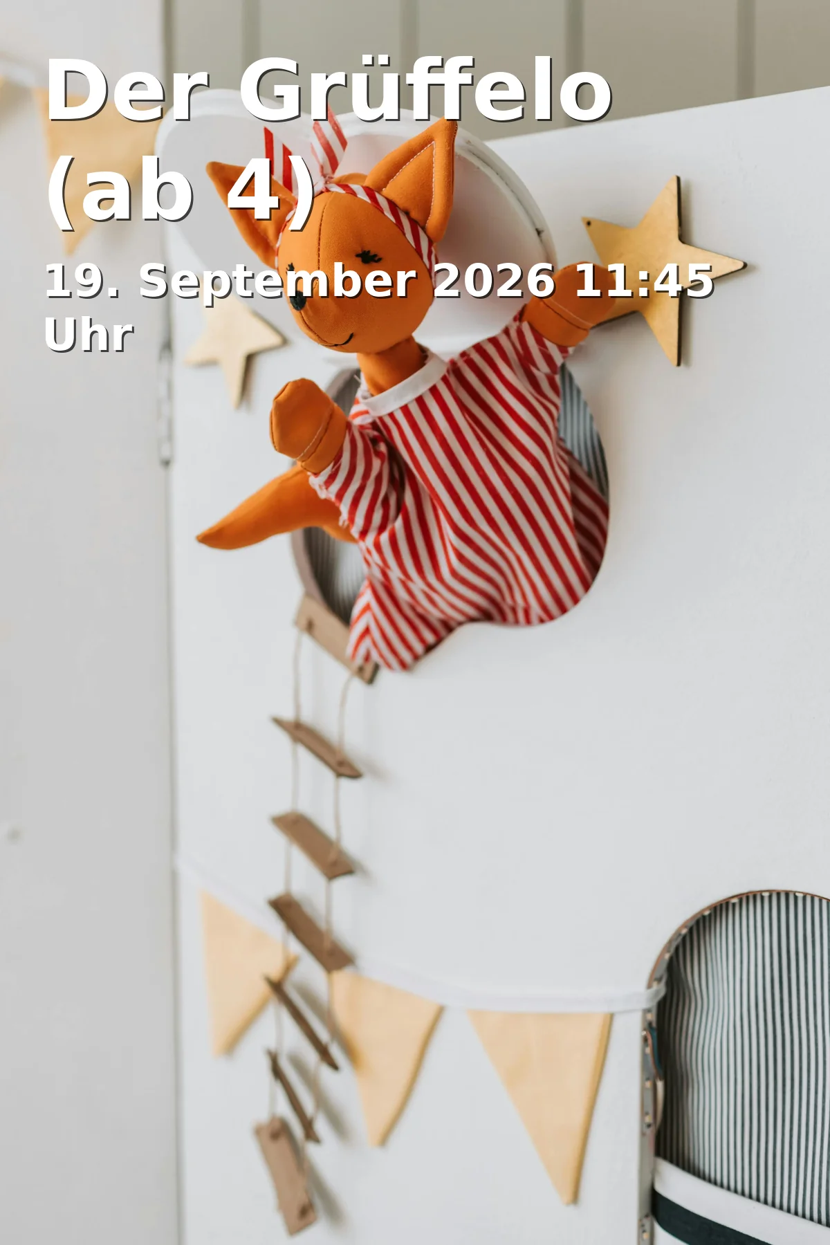 Event: Der Grüffelo (ab 4) in marotte Theater, Kaiserallee 11, 76133 Karlsruhe on 19. September 2026