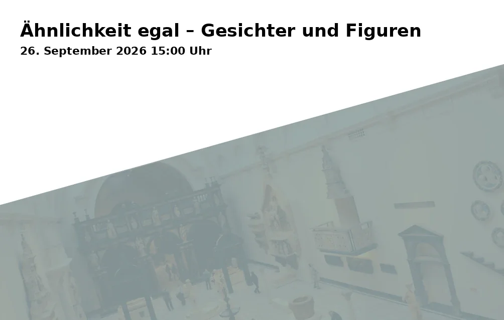 Event: Ähnlichkeit egal – Gesichter und Figuren in BBK-Atelier, Ravensberger Park 1, 33607 Bielefeld on 26. September 2026