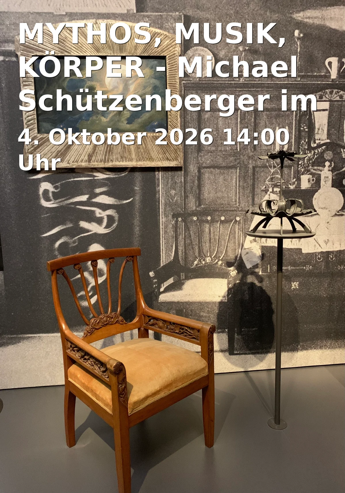 Event: MYTHOS, MUSIK, KÖRPER - Michael Schützenberger im Steinhauermuseum Mühlbach