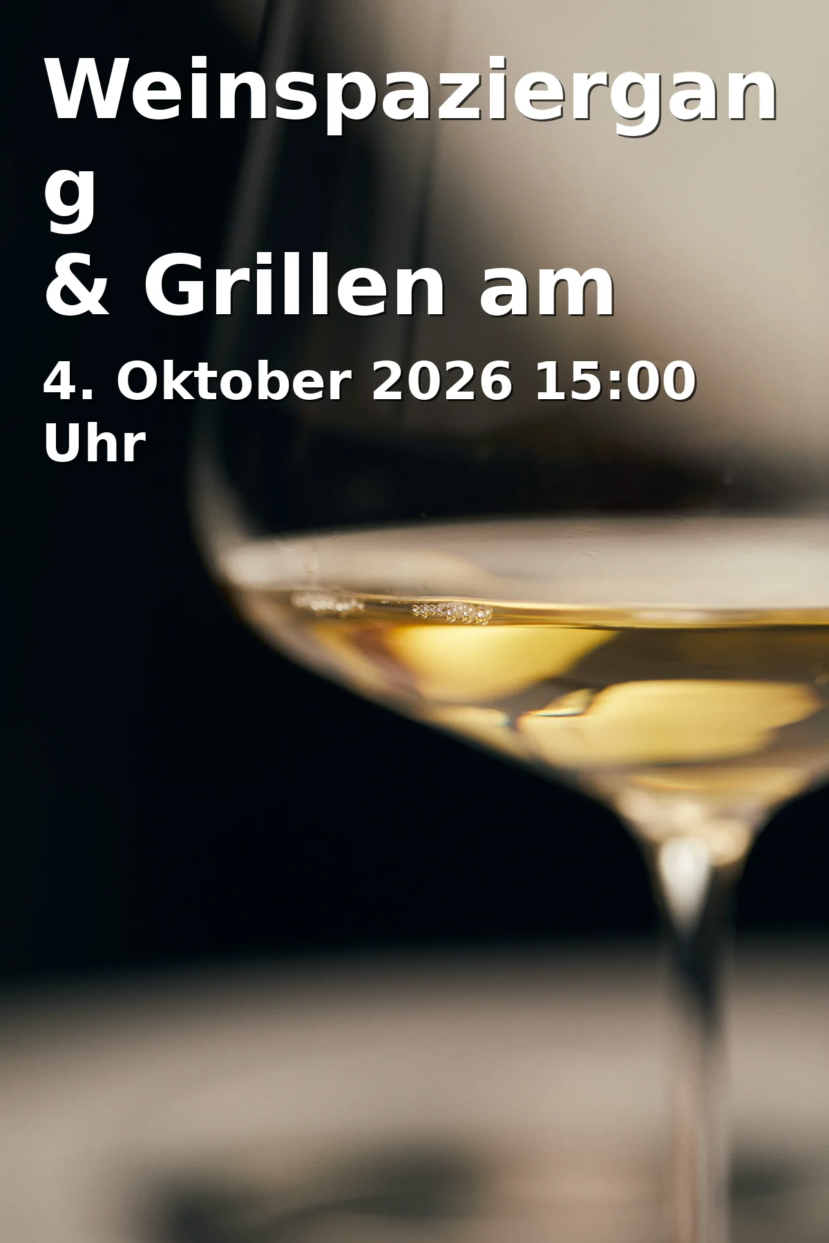 Event: Weinspaziergang & Grillen am Wengerthäusle in Wanderparkplatz unterhalb der Heuchelberger Warte, Leingarten on 4. Oktober 2026