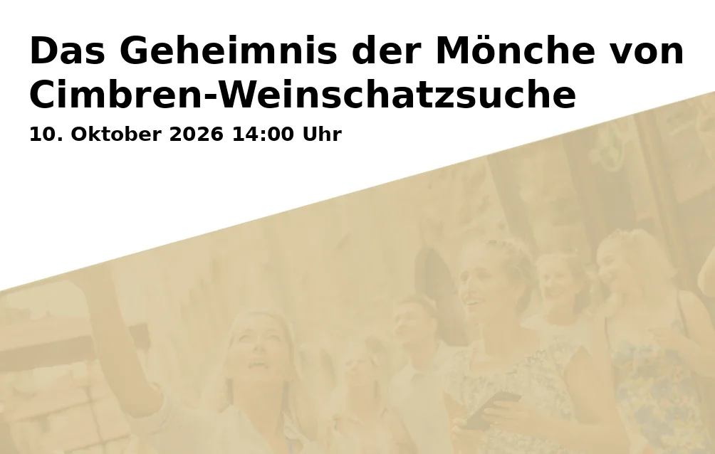 Event: Das Geheimnis der Mönche von Cimbren-Weinschatzsuche
