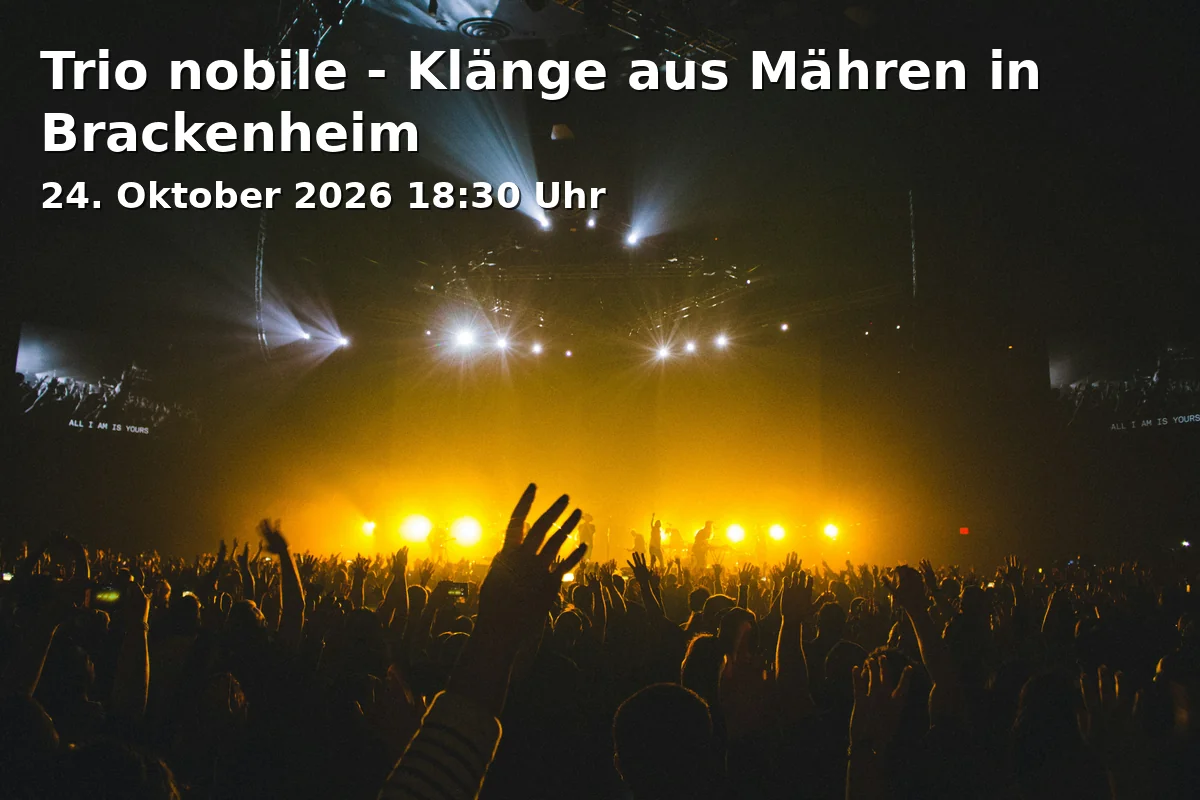 Event: Trio nobile - Klänge aus Mähren in Brackenheim