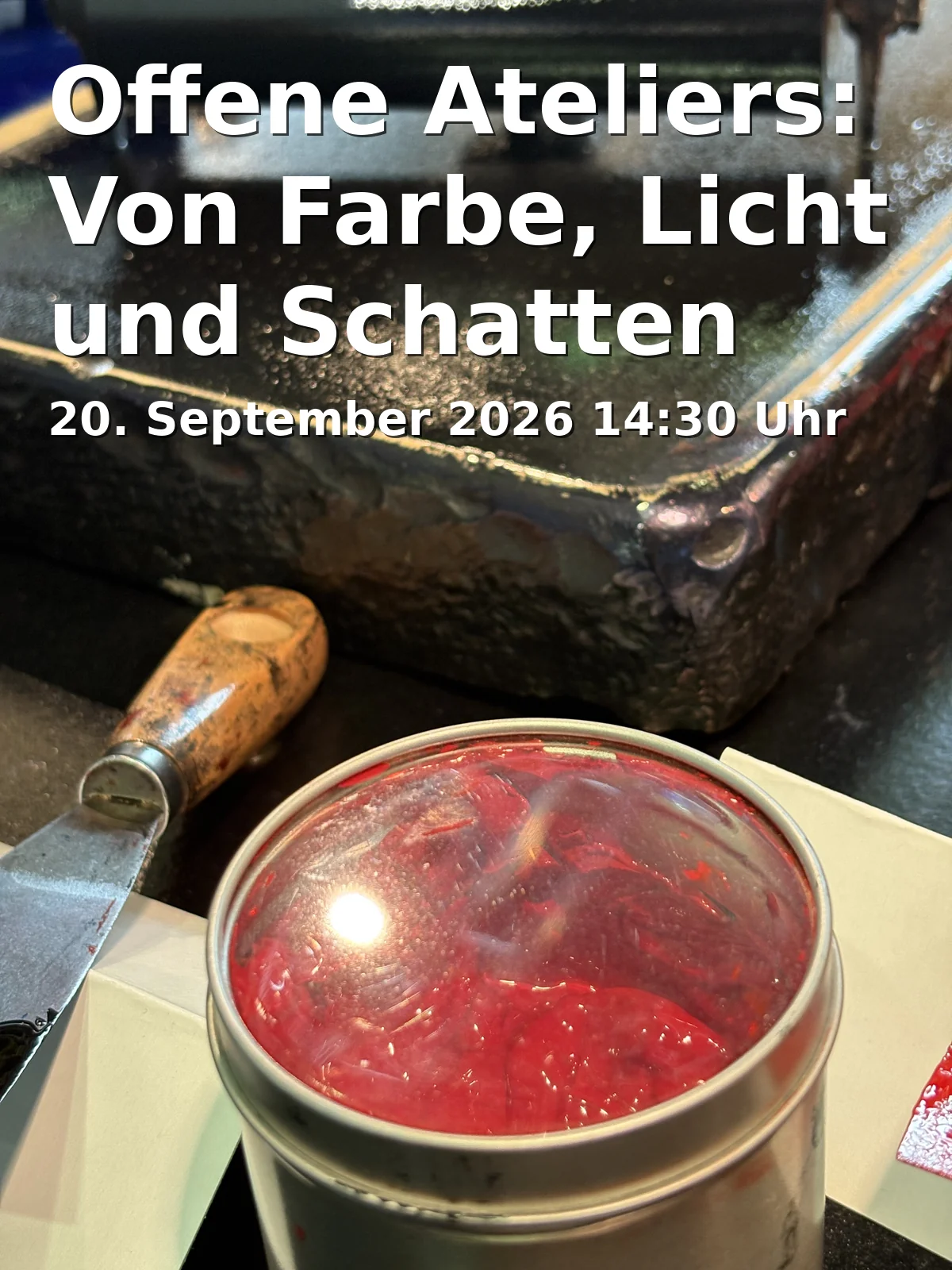 Event: Offene Ateliers: Von Farbe, Licht und Schatten