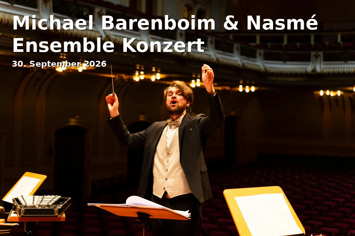 Event: Michael Barenboim & Nasmé Ensemble Konzert in Bundeskunsthalle, Helmut-Kohl-Allee 4, 53113 Bonn on 30. September 2026
