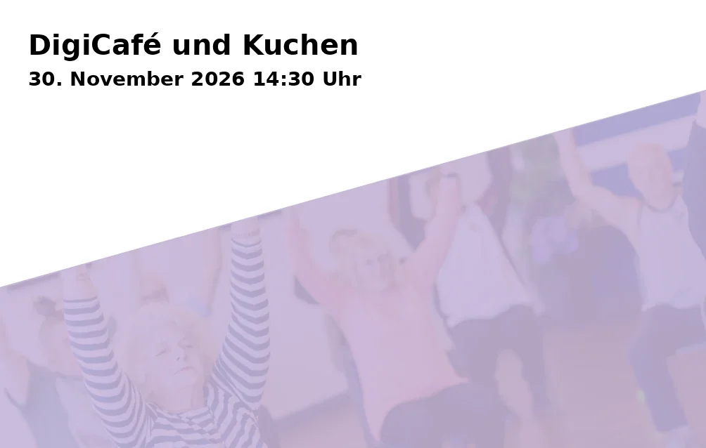Event: DigiCafé und Kuchen in Begegnungsstätte Bürgerspital, Spritzenhausplatz 13, 73430 Aalen on 30. November 2026