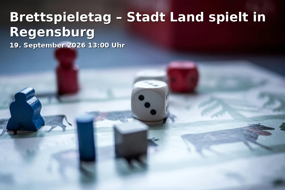 Brettspieletag – Stadt Land spielt in Regensburg