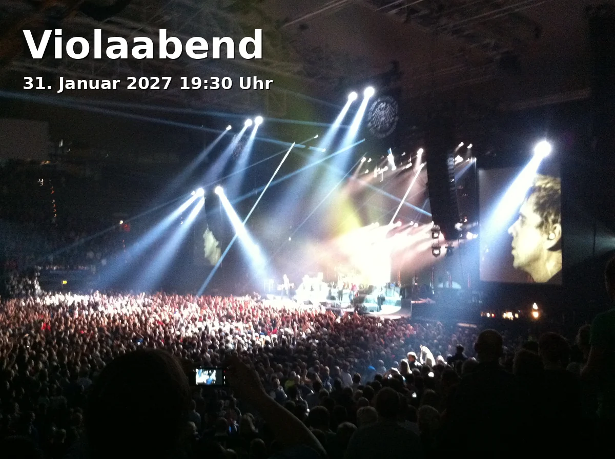 Event: Violaabend in JGU - Hochschule für Musik, Roter Saal, Jakob-Welder-Weg 28, 55128 Mainz on 31. Januar 2027