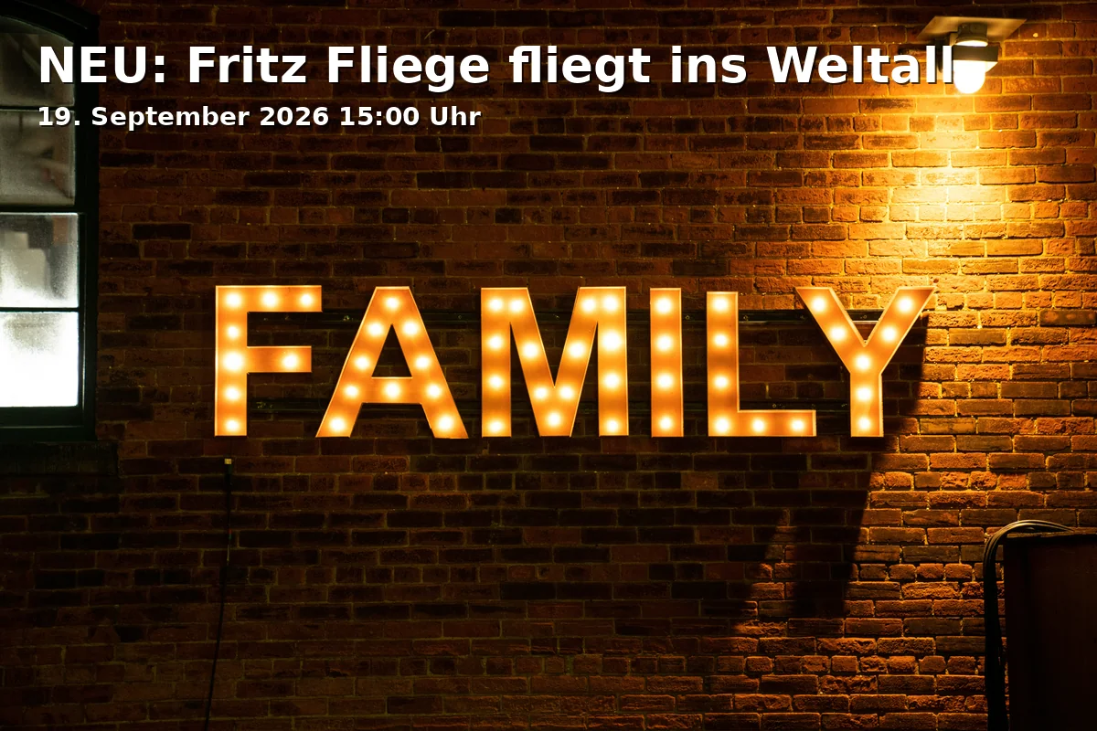 NEU: Fritz Fliege fliegt ins Weltall
