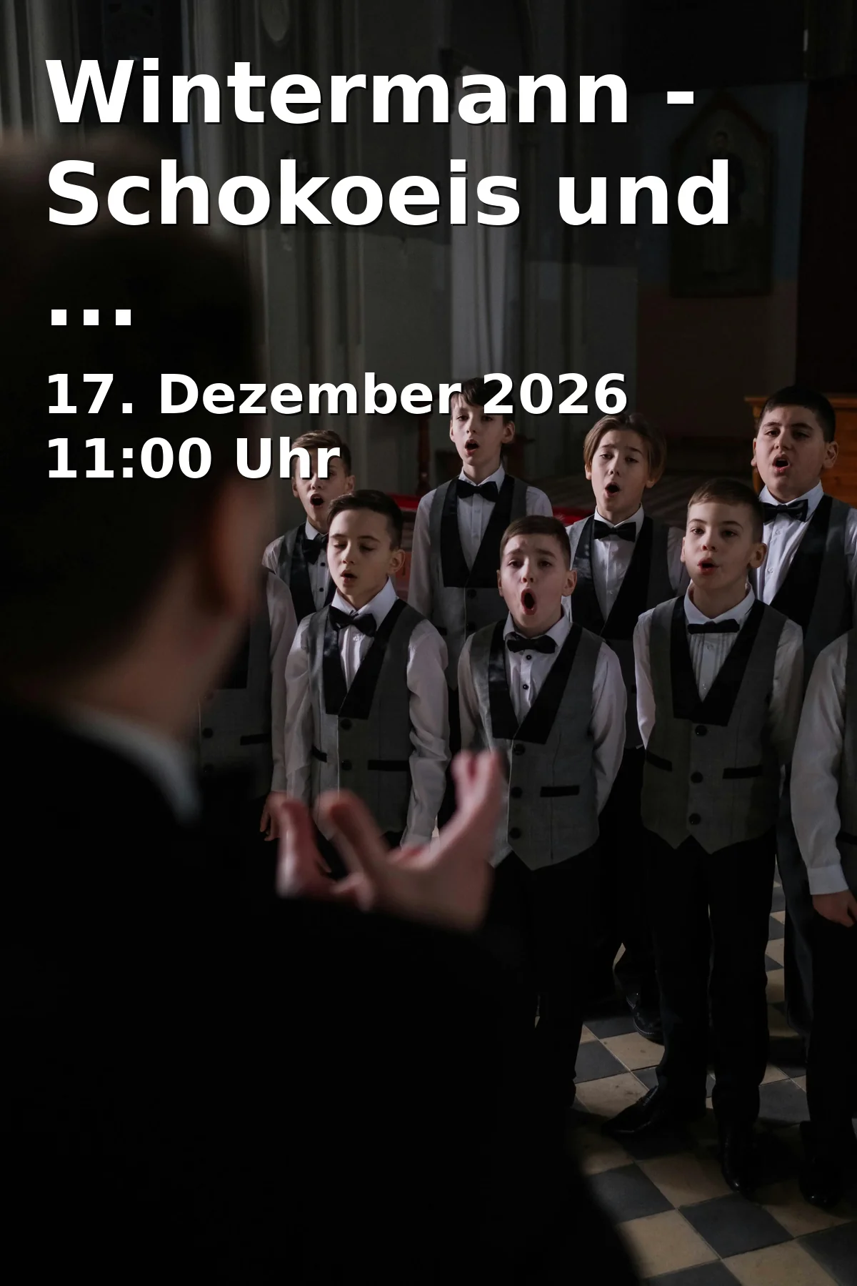 Event: Wintermann - Schokoeis und Schneegestöber in DER SPEICHER Schwerin, Röntgenstraße22, 19055, Schwerin on 17. Dezember 2026
