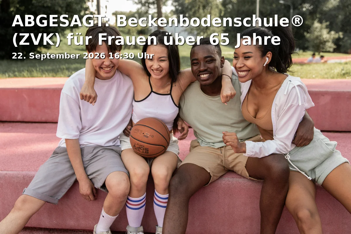 Event: ABGESAGT: Beckenbodenschule® (ZVK) für Frauen über 65 Jahre