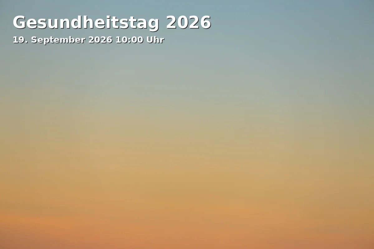 Gesundheitstag 2026