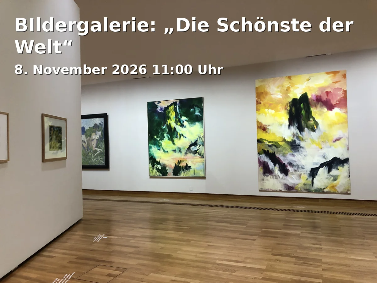 Event: BIldergalerie: „Die Schönste der Welt“ in Im Park Sanssouci 4, 14469 Potsdam on 8. November 2026