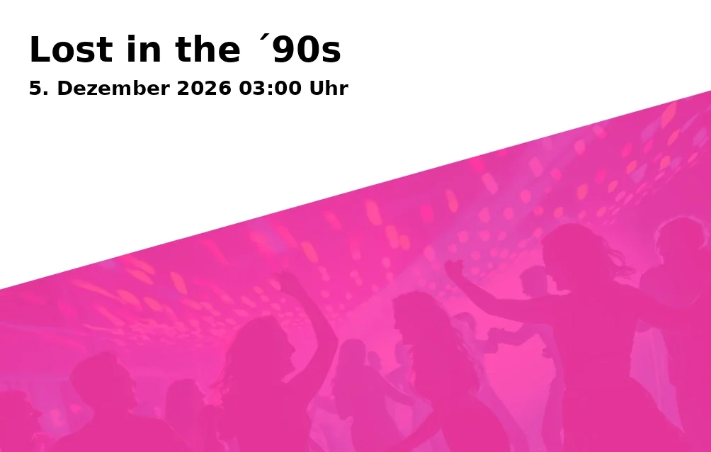 Event: Lost in the ´90s in Rocketclub Landshut, Ladehofplatz 5, 84030 Landshut on 5. Dezember 2026