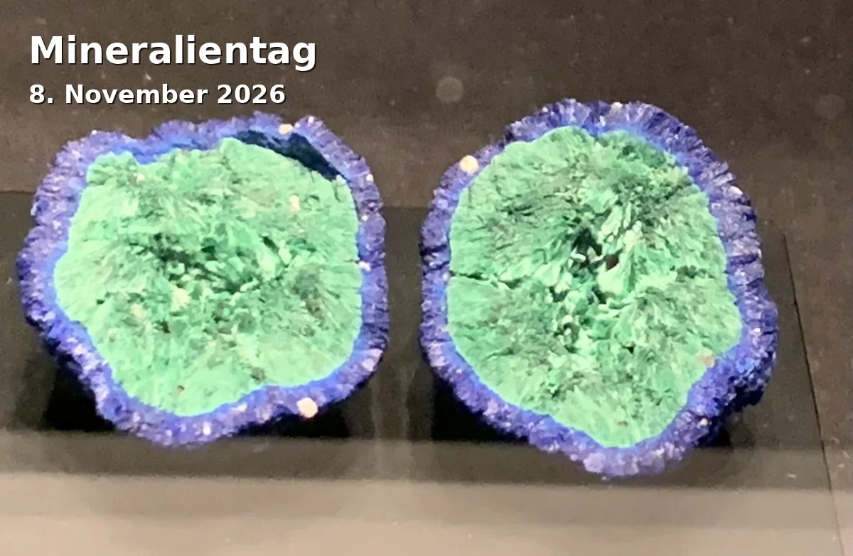 Event: Mineralientag in SparkassenArena und Messepark Landshut, Messegelände 2, 84034 Landshut on 8. November 2026