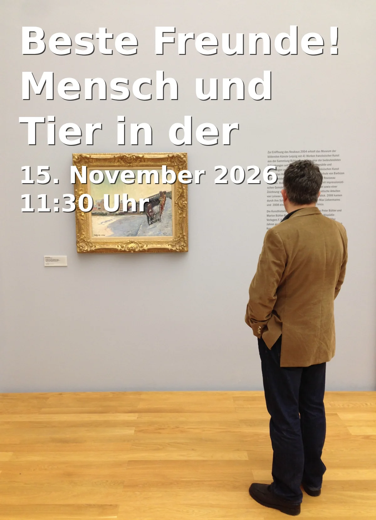 Event: Beste Freunde! Mensch und Tier in der Naiven Kunst in Clemens Sels Museum Neuss, Am Obertor, 41460 Neuss on 15. November 2026