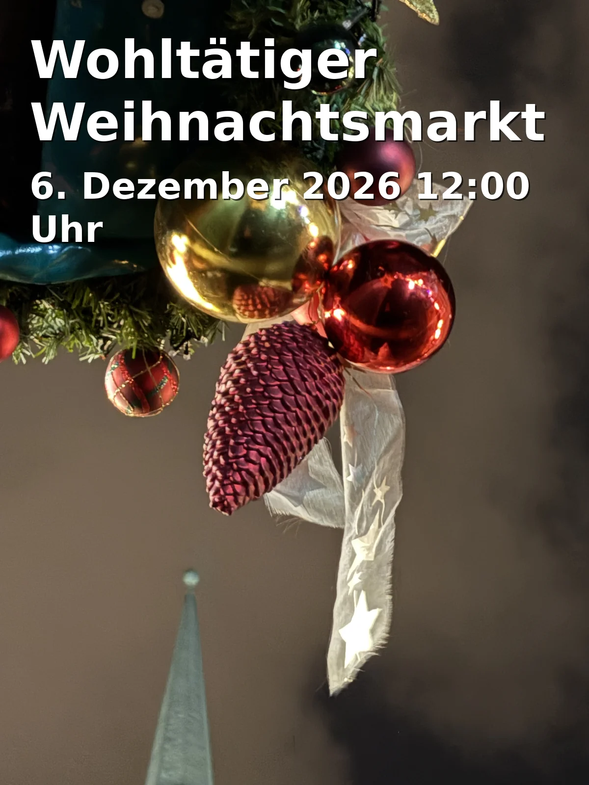 Event: Wohltätiger Weihnachtsmarkt