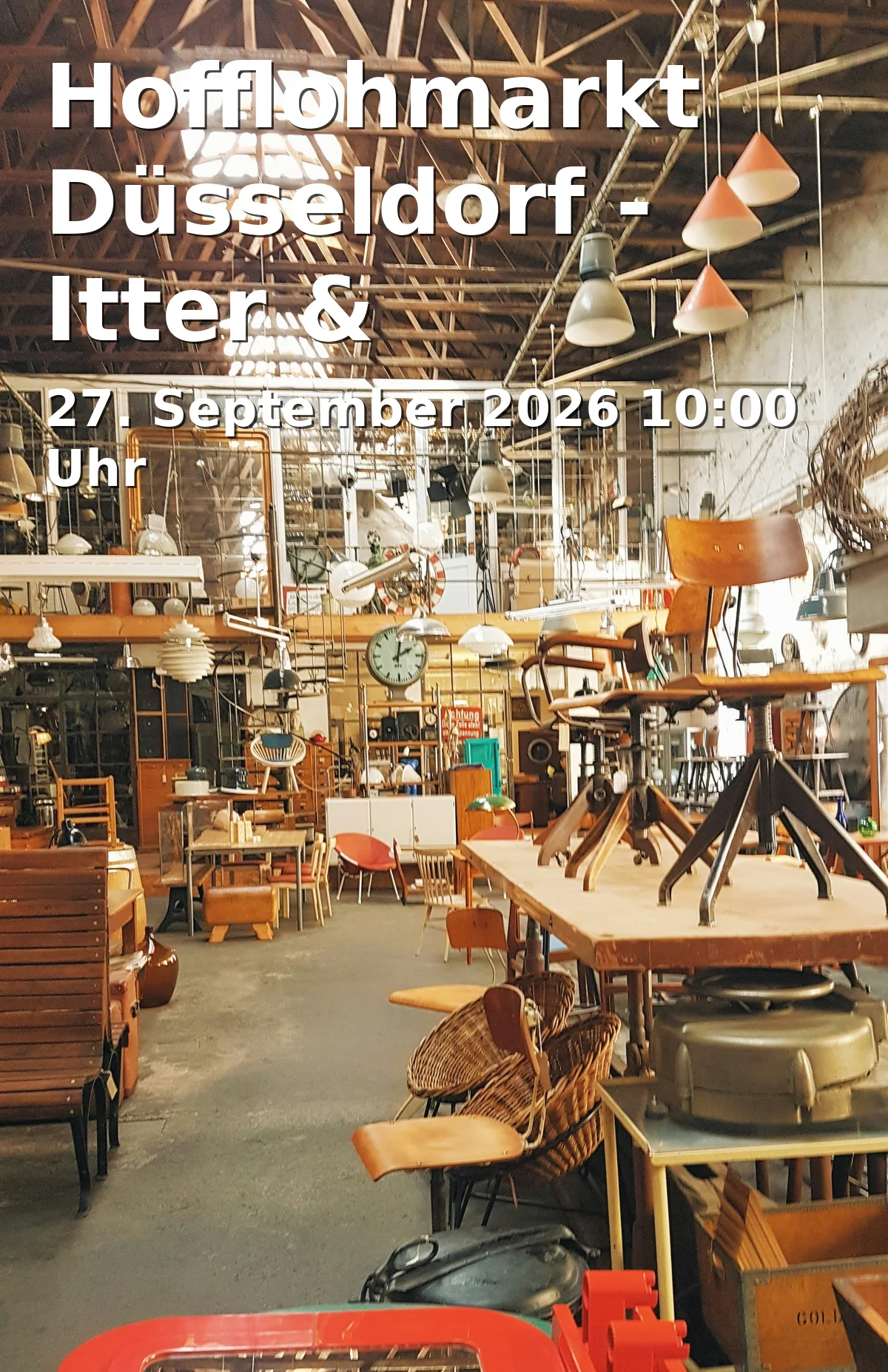 Event: Hofflohmarkt Düsseldorf - Itter & Himmelgeist in Düsseldorf on 27. September 2026