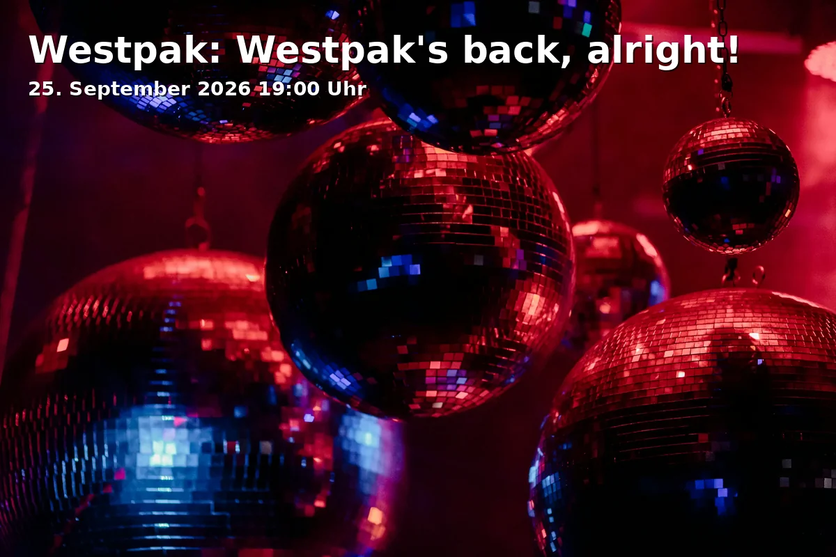 Westpak: Westpak's back, alright!