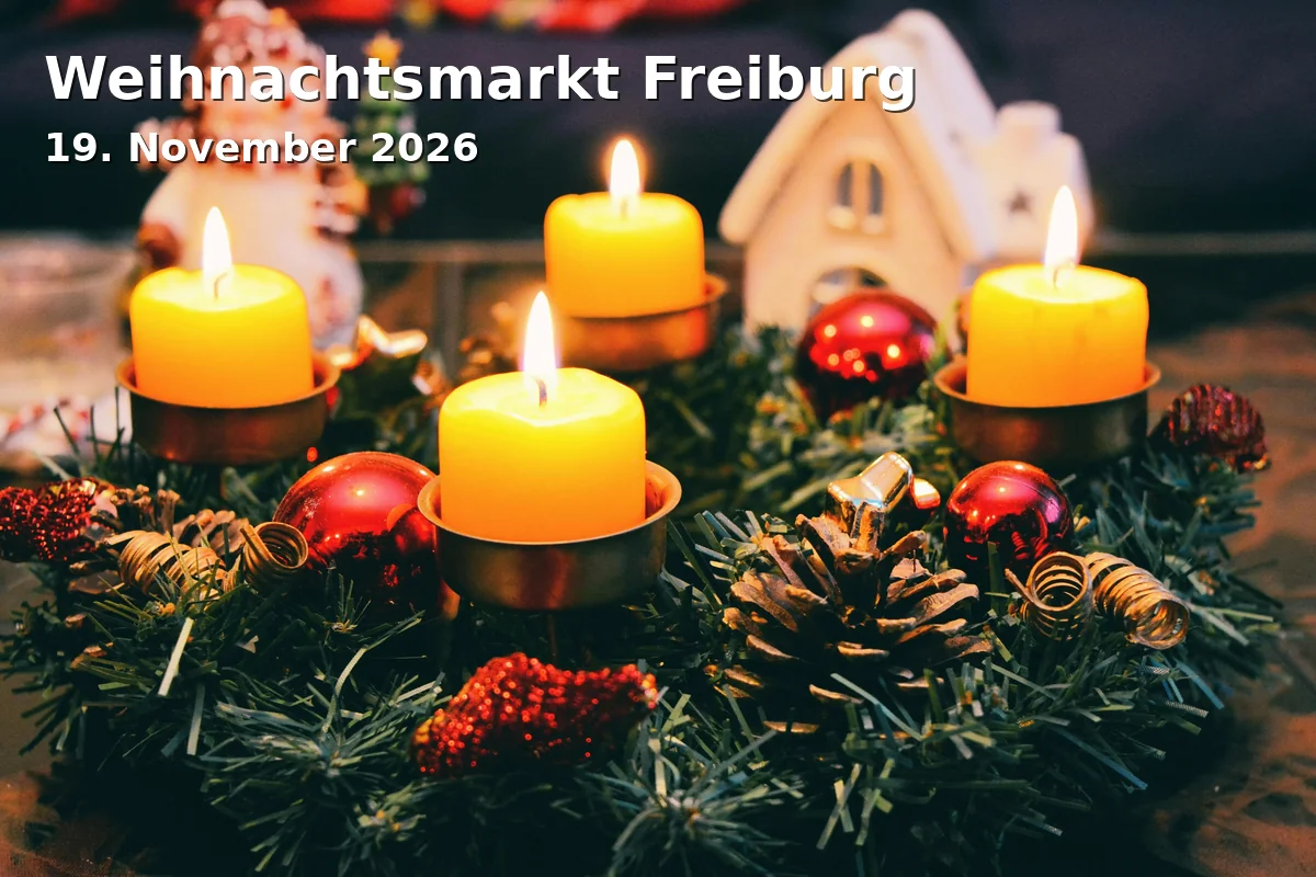 Event: Weihnachtsmarkt Freiburg