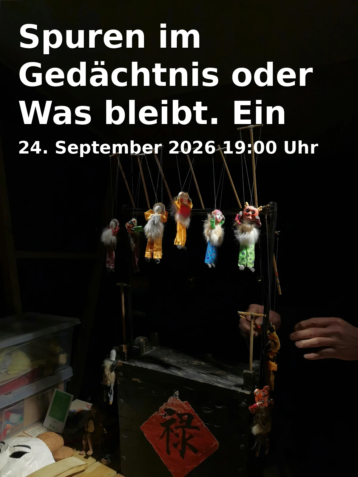 Event: Spuren im Gedächtnis oder Was bleibt. Ein Theaterstück zum Thema Demenz in VHS Bamberg Stadt, Tränkgasse 4, 96047 Bamberg on 24. September 2026