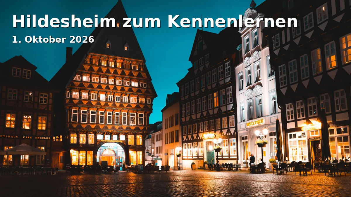 Event: Hildesheim zum Kennenlernen