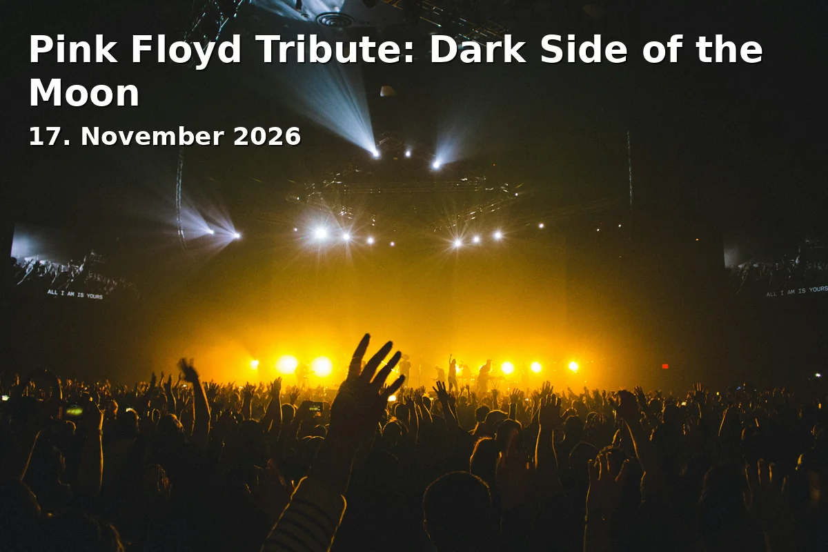 Event: Pink Floyd Tribute: Dark Side of the Moon in Halle39, Schinkelstraße 7, 31137 Hildesheim on 17. November 2026