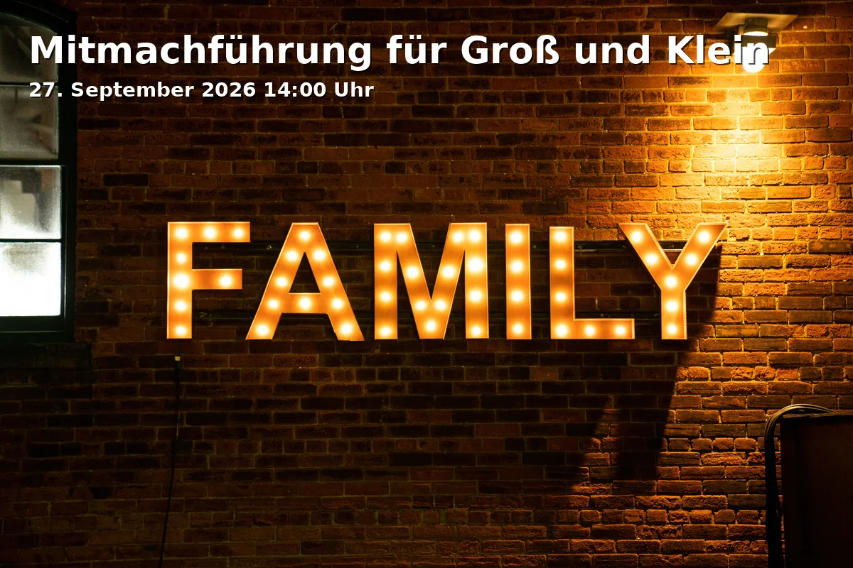 Event: Mitmachführung für Groß und Klein in Museum Peter August Böckstiegel, Schloßstraße 111, 33824 Werther (Westf.) on 27. September 2026