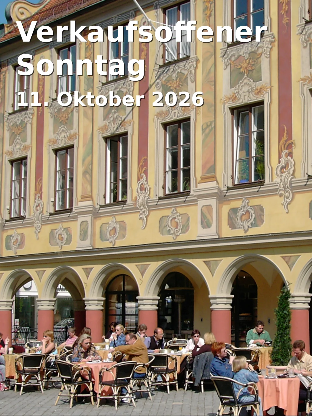 Event: Verkaufsoffener Sonntag in Innenstadt Memmingen, Memmingen on 11. Oktober 2026