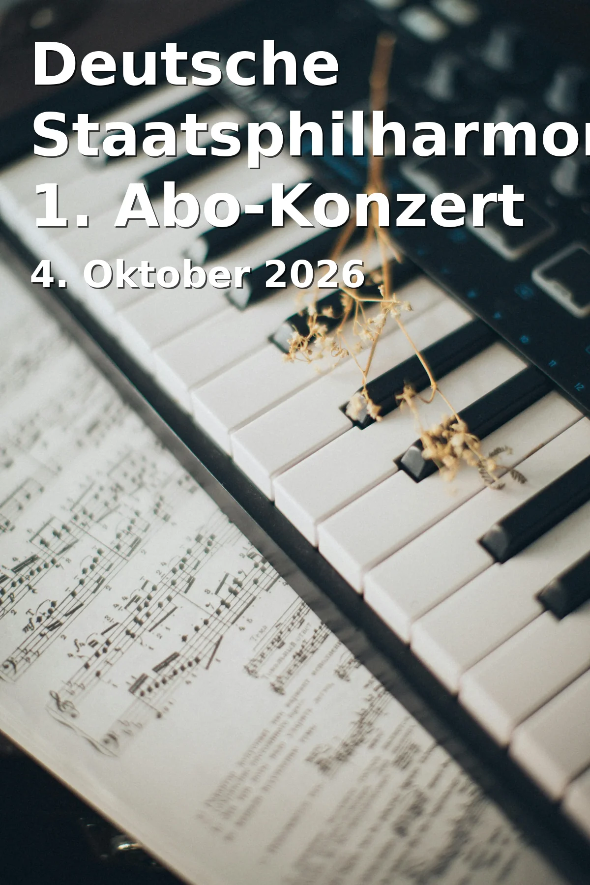 Event: German State Philharmonic: 1st Subscription Concert Mannheim - Bruckner