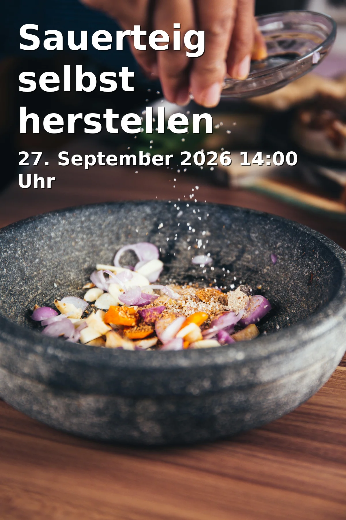 Event: Sauerteig selbst herstellen in Bauernhausmuseum Bielefeld, Dornberger Str. 82, 33619 Bielefeld on 27. September 2026