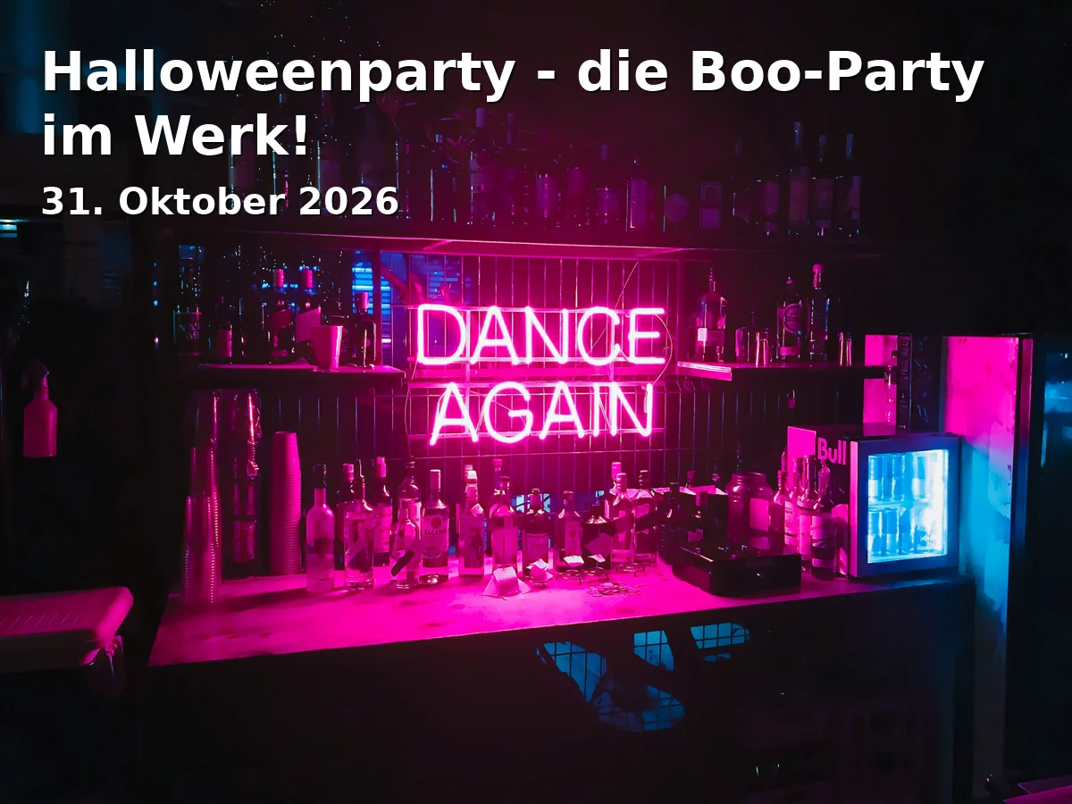Halloweenparty - die Boo-Party im Werk!