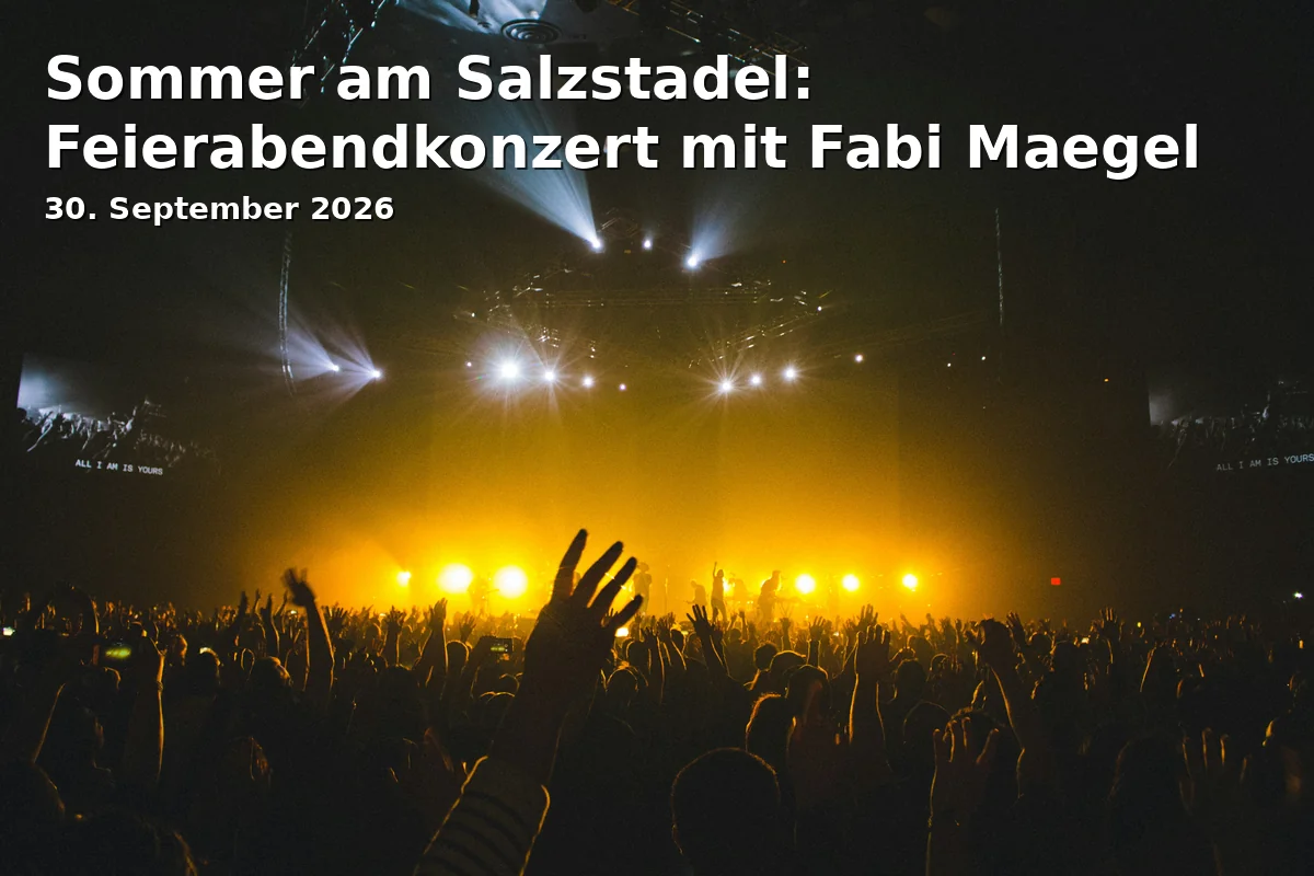 Sommer am Salzstadel: Feierabendkonzert mit Fabi Maegel