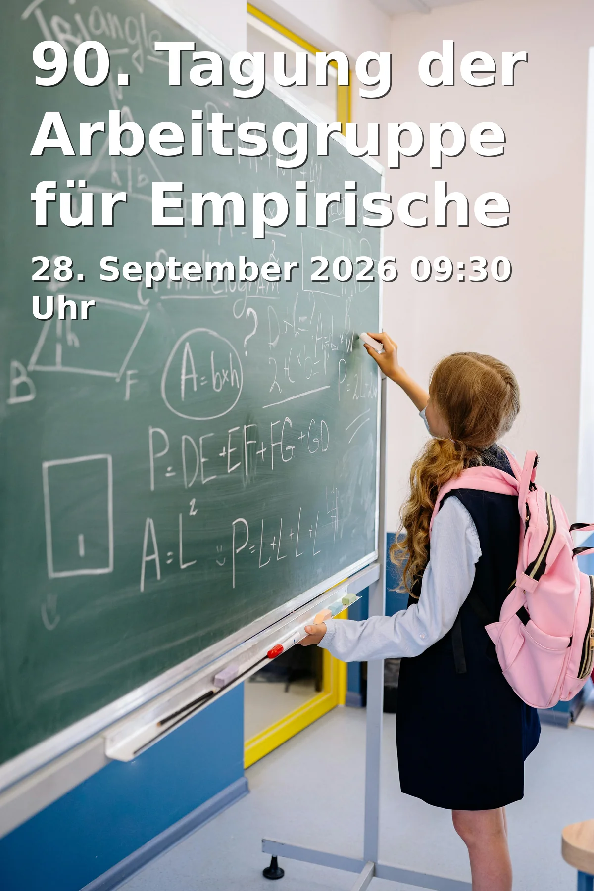 Event: 90. Tagung der Arbeitsgruppe für Empirische Pädagogische Forschung (AEPF) in Universität Bielefeld, Universitätsstraße 25, 33615 Bielefeld on 28. September 2026