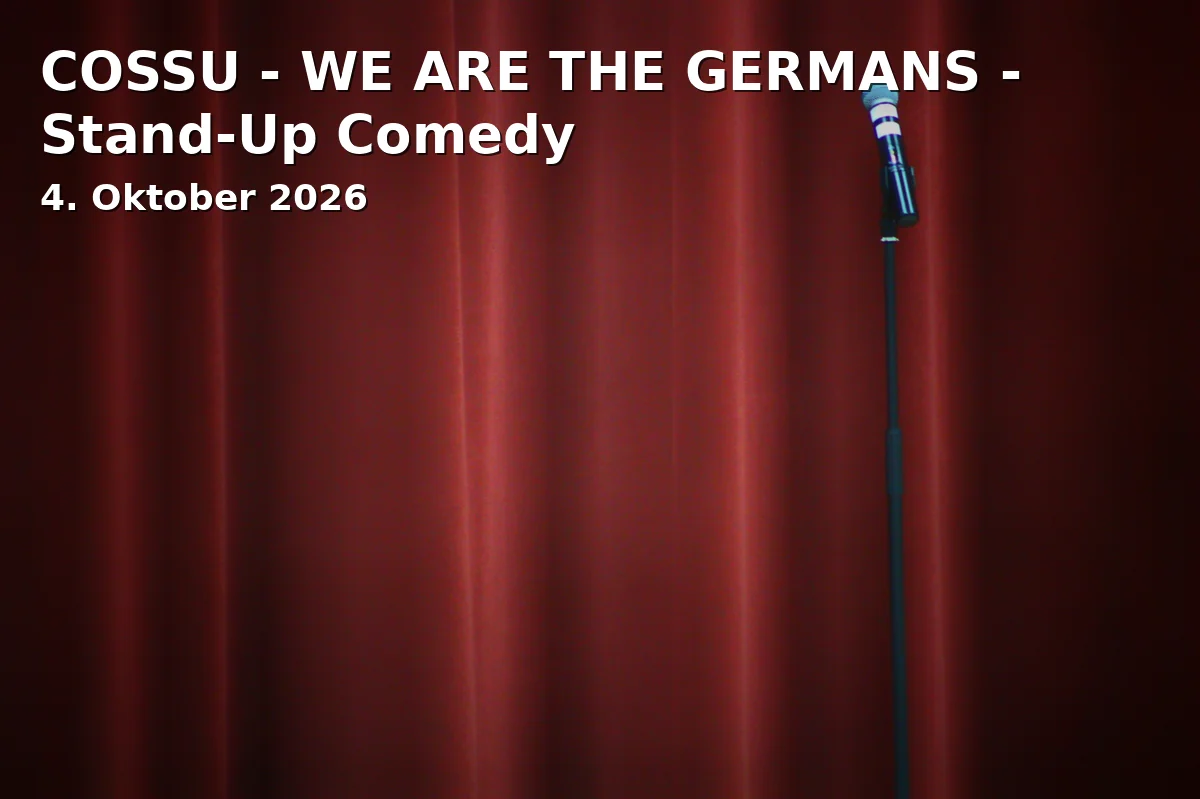 COSSU - WE ARE THE GERMANS - Stand-Up Comedy