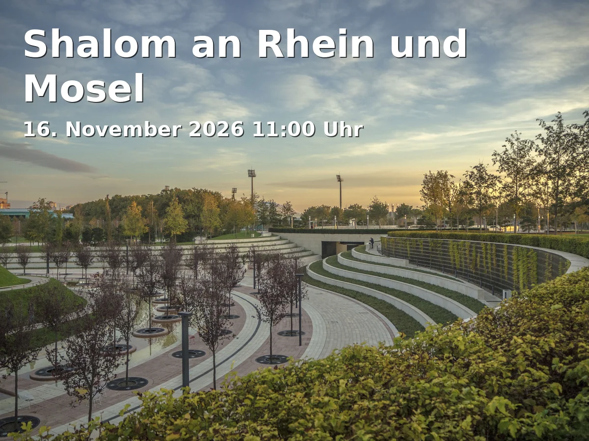 Event: Shalom an Rhein und Mosel
