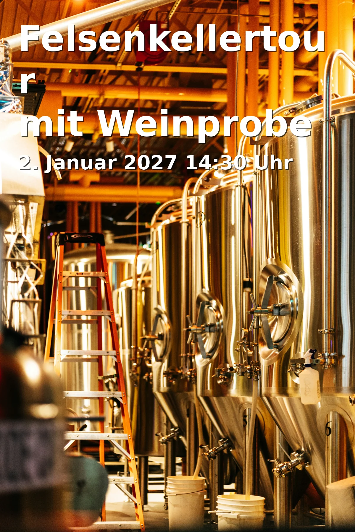 Event: Felsenkellertour mit Weinprobe