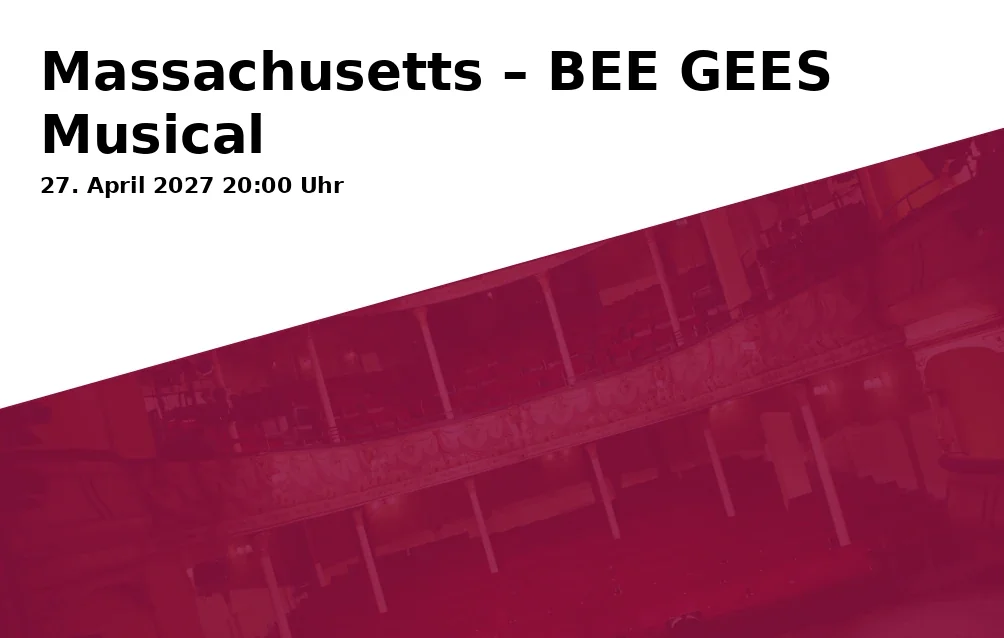 Event: Massachusetts – BEE GEES Musical